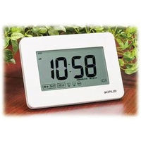 インテック 置き時計 大画面・大音量タイマー ホワイト GRS203 1台