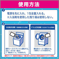 洗浄力 シュワッと洗たく槽クリーナー 除菌 消臭 個装タイプ 3回分 エステー（わけあり品）