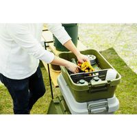 リス トランクカーゴTC-50S LOW グリーン GHON133 1個