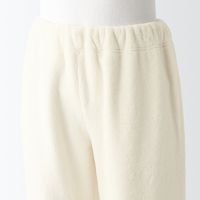 【アウトレット】【レディース】無印良品 婦人 静電気が起きにくい 着る毛布 パジャマ 婦人S アイボリー 良品計画