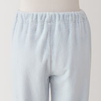 【レディース】無印良品 婦人 静電気が起きにくい 着る毛布 パジャマ 婦人M ライトブルー 良品計画