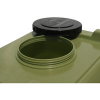 【ポリエチレンタンク】スイコー ホームローリータンク 100L オリーブ HLT-100（OD） 1個