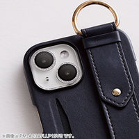 iPhone16/16 Plus カメラフィルム ガラス グリッター シルバー PM-A24AFLLP5SVG エレコム 1個（直送品）