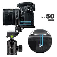 Fotopro カメラ縦横変換プレート X-ROTATOR95-GY 1台（直送品）