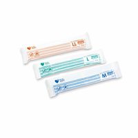 からだふき　ウェットタオルオオサキメディカル プラスハート スティックタオル 厚手エンボス 個包装 L 74994 1袋（50本入）