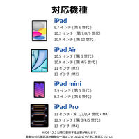 タッチペン iPad専用 アクティブスタイラスペン USB-C充電 傾き検知 P-TPACSTAP06WH エレコム 1個