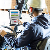 サンワサプライ 産業用タブレットホルダー VEH-TBHLD1 1個（直送品）