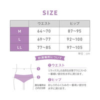 【アウトレット】ルシアン シルエット崩れにくい メイクキープボトム ショート丈 ブラック M 1個