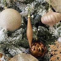 【軒先渡し】ストア・エキスプレス　ゴージャスクリスマスツリーセット スノー　高さ240×幅132cm　8736-1648　1セット（直送品）