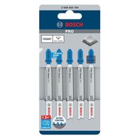 BOSCH ジグソーブレードT121GFC5本 T121GFC 1セット（直送品）