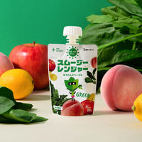 スムージーレンジャー GREEN（ほうれん草ともも）　1セット（1個（80g）×12）　カインデスト