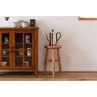 東谷 GT-414NA ウッドスツール ナチュラル 1個（直送品）