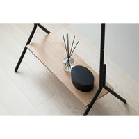 アイリスオーヤマ ハンガーラック ナチュラル/ブラック HPI-640 1台（直送品）