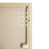 スマイル 木目調スチールロッカー 3連4段12人用 シリンダー錠 ライトブラウン/ホワイト 幅900×奥行515×高さ1790mm 1台（取寄品）