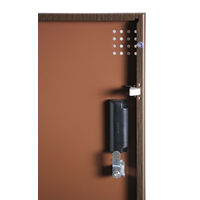 スマイル 木目調スチールロッカー 3連4段12人用 シリンダー錠 ダークブラウン/ホワイト 幅900×奥行515×高さ1790mm 1台（取寄品）