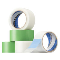 【アウトレット】【Goエシカル】訳あり 寺岡製作所 P-カットテープ No.4140つなぎ目あり 透明 幅50mm×長さ25m 1セット（5巻入） オリジナル