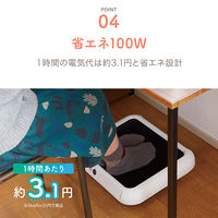 フットソールヒーター AFH-113WH 1台