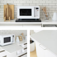 武田コーポレーション スライド式 レンジ下トレー LN-H-SAT55WH 1箱(3個入)（直送品）