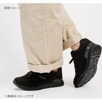 アサヒシューズ アウトドアプロダクツ 708 ブラック KF74563-27 1足（直送品）