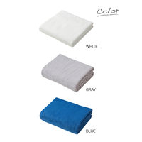 シービージャパン カラリプラス フェイスタオル ブルー 4571347176063 1枚