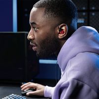 SHURE SE215スペシャルエディション高遮音性イヤホン レッド SE215SPE-RD-A 1個（直送品）