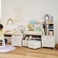 【軒先渡し】コイズミファニテック Muppu シェルフ 幅364×奥行392×高さ800mm ホワイト MDB-011WWWH 1台（直送品）