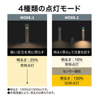 タカショー ソーラーポールライト CUBE LGS-EL01 1個（直送品）