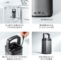 サンワサプライ USBPD対応ハンドル一体型モバイルバッテリー(67000mAh) BTL-RDC36 1個（直送品）