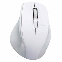 ナカバヤシ 高速スクロールBluetooth静音5ボタンBlueLEDマウス Nホワイト MUS-BKF165NW 1個