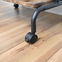 フクダクラフト キャスター付き2段ハンガー HS-C170 VBR 1台（直送品）