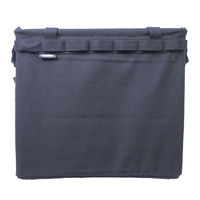 ワンタッチバケット帆布|ONE TOUCH BUCKET CANVAS ブラック OB-03-BK 1個