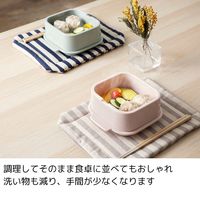 エヌ・エレファント ＆NE Recopo（レコポ） クッキングスチーマー グリーン 1個