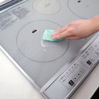 キッチンスポンジ 毎日とりかえクリーナー 重曹+泡タイプ 油汚れに 使い捨て グリーン 1セット（1パック（30個入）×5）東和産業