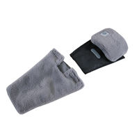 トップランド 洗えるフットウォーマー コードレス 充電式 グレー SW-FW10GR 1個