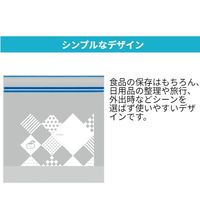 キチントさん 食品保存袋 マチ付き フリーザーバッグ S 電子レンジ解凍可 メモ欄付き 1セット（1箱（18枚入）×5）クレハ