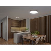 アイリスオーヤマ LEDシーリングライト パネルライトフラット 8畳調光調色 CLP-8DL 1台