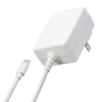 サンワサプライ USB PD対応AC充電器(PD20W・TypeCケーブル一体型) ACA-PD102W 1個