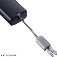 サンワサプライ USB 5Gbps Type-C カードリーダー ADR-5TCMSD1BK 1個