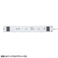 サンワサプライ  雷タップ　10個口＋USB-A+Type-C(PD20W) TAP-SP2110NUC-3W（直送品）