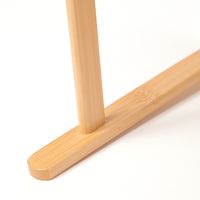 折り畳みバンブーテーブル ナチュラル LAKOLE/ラコレ