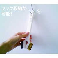 マイパスティ 4WAY ガスブラシ キッチンブラシ これ1つで4通りの汚れに ガスレンジ・ガスコンロの汚れに ホワイト 1個 オーエ