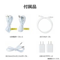 東芝 テレビ用ワイヤレススピーカー TY-WSD20（W） 1台