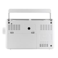 アイワマーケティングジャパン ポータブルホームラジオ 乾電池/電源コンセント式 AM/FM(ワイドFM対応) GAA4-PHR0001(WH) 1台