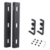 Startech.com ケーブル配線トレー クランプ式 長さ調節可能 工具不要 ブラック 配線隠し CALB-DESK-CABLE-TRAY 1個