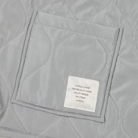 羽織りブランケット グレー LAKOLE/ラコレ