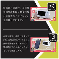 innowa ポータブルTV・ラジオ buddy ブラック BD003 1台