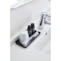 山崎実業 メタルトレー　タワー L ブラック 774222 1個（直送品）