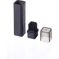 山崎実業 フタ付き油引 タワー ブラック 774355 1個（直送品）