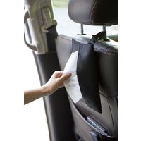 山崎実業 タタメル携帯ティッシュケース タワー ブラック 774732 1個（直送品）