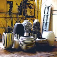 スパイス Wow!クールアフリカン イレギュラーラインストライプ ポット CPGH2050 1個（直送品）